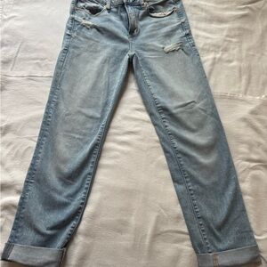 American Eagle Outfitters Light Blue Boyfriend Jeans